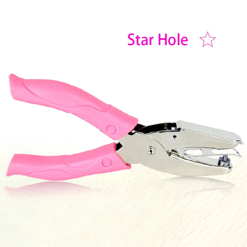 Cute Single Hole Puncher Scrapbooking Paper Punches Kawaii Star