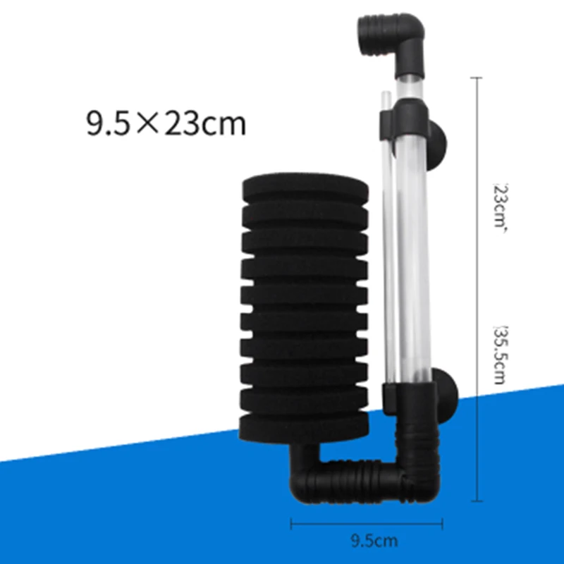 

Practical Bio Sponge Filter Fry Shrimp Aquarium Fish Tank Air Pump Hot