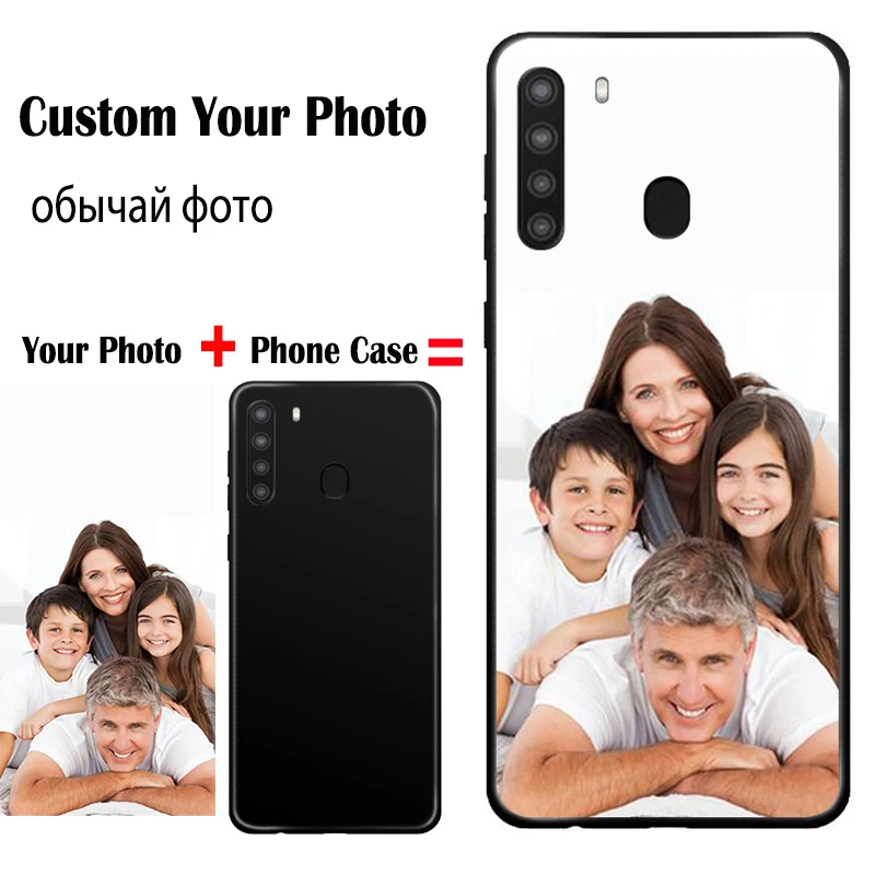 Индивидуальный силиконовый чехол на заказ для Samsung A10 A20 A30 A40 A50 A60 A70 M10 M20 M30 M40 A01 A21 A31