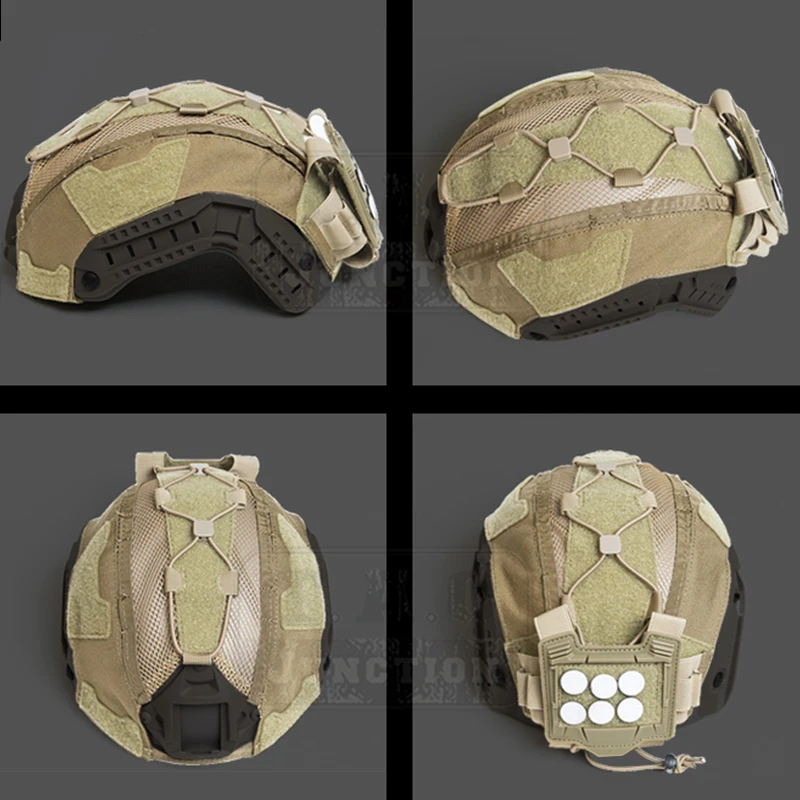 Модульная тактическая крышка для шлема GEN4 DE Color сумка аккумуляторов со счетчиком