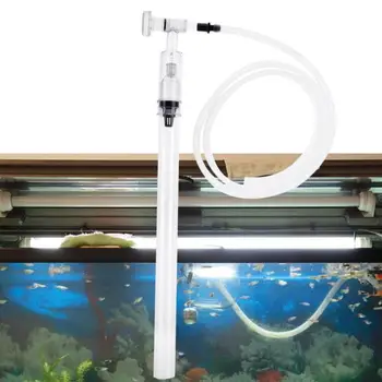 

Fish Feces Siphon Vacuum Pump Water Changer Environmental Protection Durability with Hose Aquarium Water Exchange Cleaner