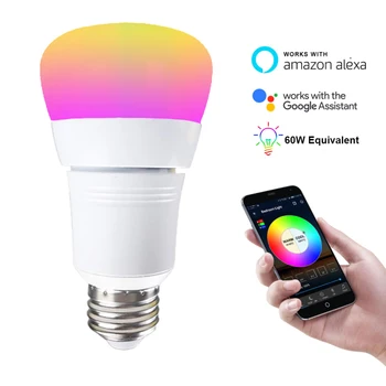 

WiFi Bulb RGB Smart Bulb Smart Home Led Light Bulb Smart Phone Remote Control Bulb Suit For Alexa Google Home