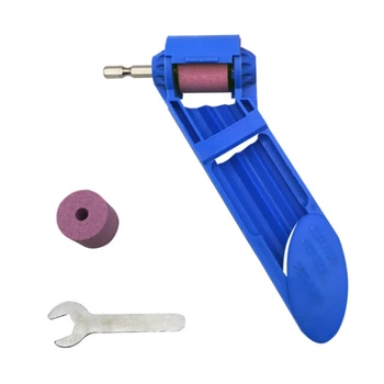 

1 Pc Corundum Grinding Wheel Drill Bit Sharpener Titanium Portable Drill Powered Tool 185Mmx40Mm
