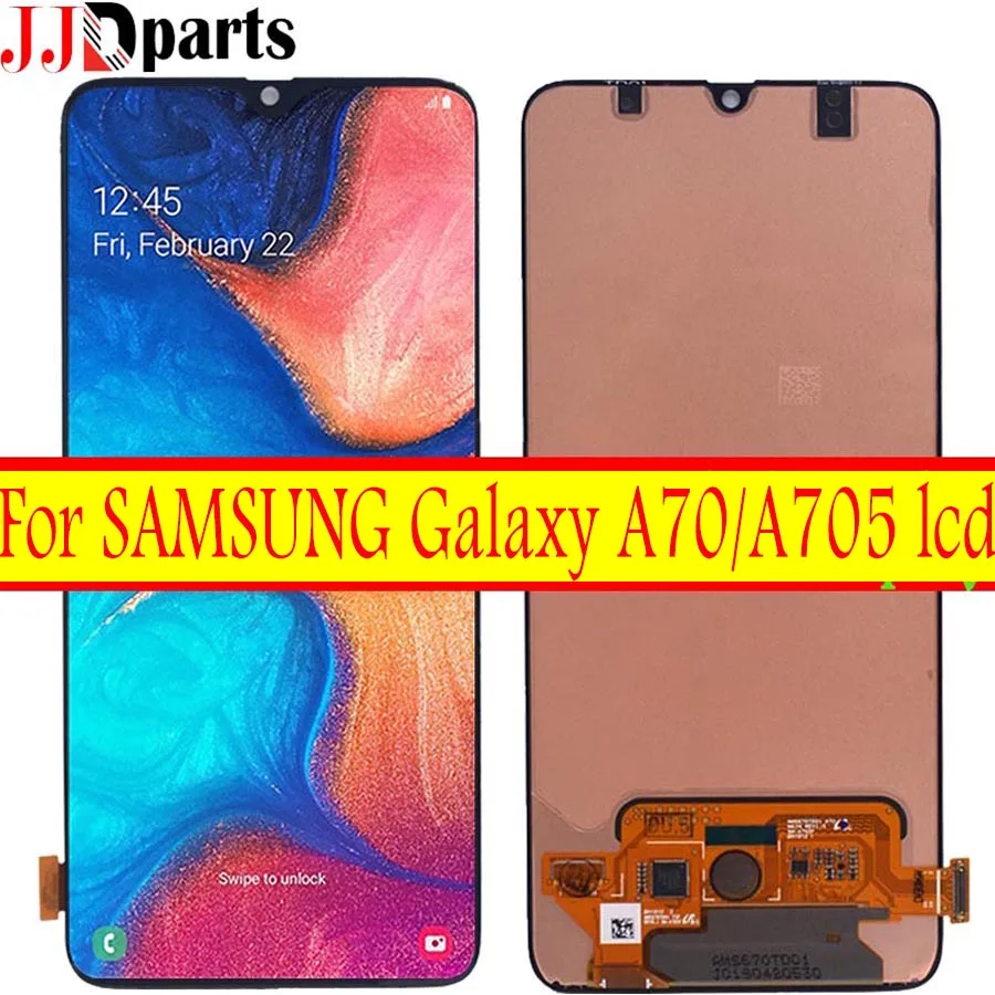 6 7 &quotдля Samsung Galaxy A70 LCD A705 A705F SM дисплей кодирующий преобразователь сенсорного