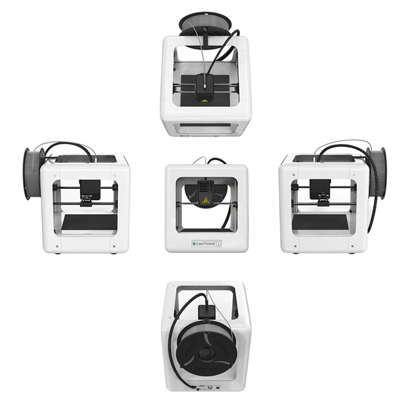 Настольный 3D-принтер EasyThreed Nano для детей, студентов, без сборки, тихая работа, простота в эксплуатации, высокая точность