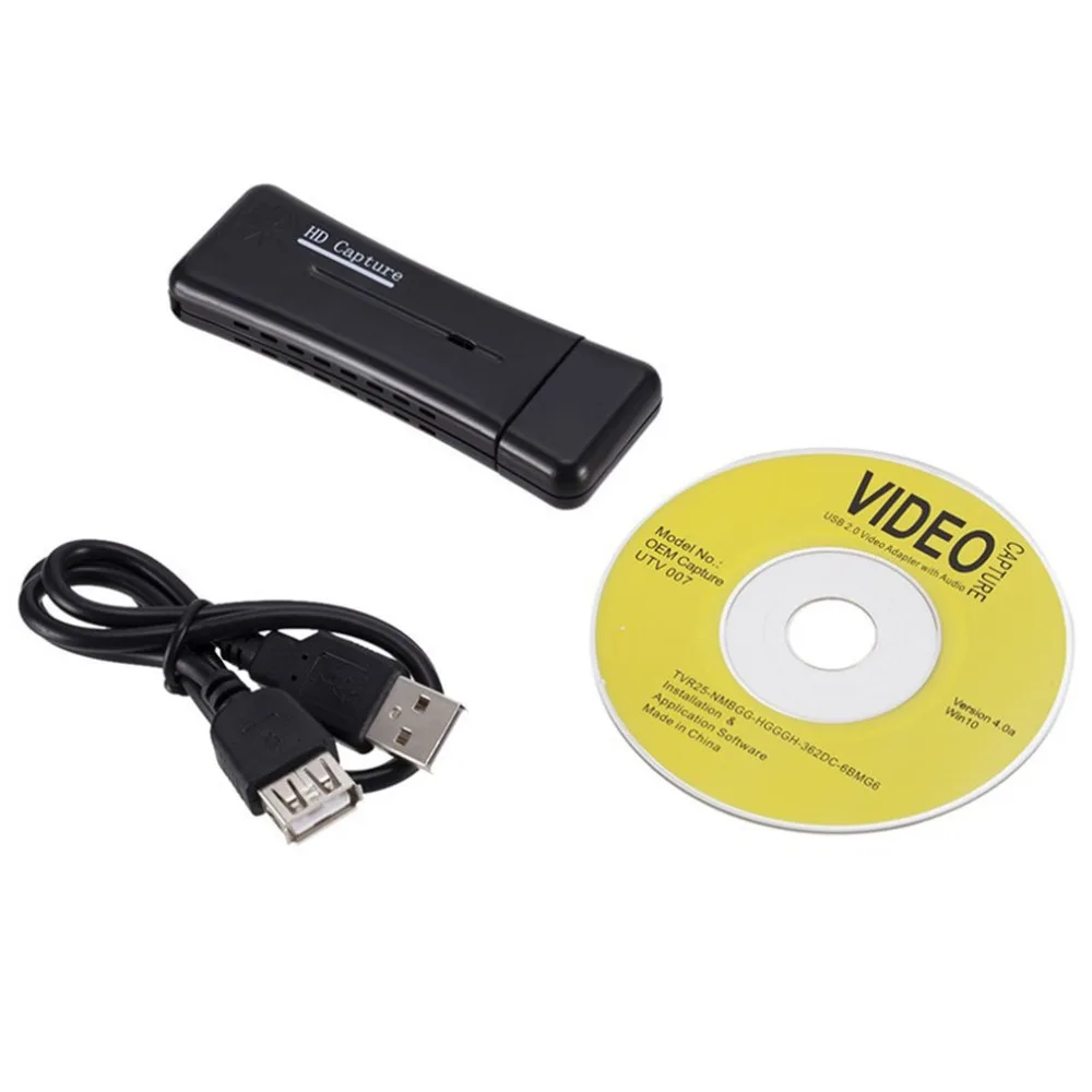 USB2.0 HDMI адаптер видеозахвата для мобильных телефонов планшетов HDTV высокой четкости видео Capturer HD видеокарта сбора