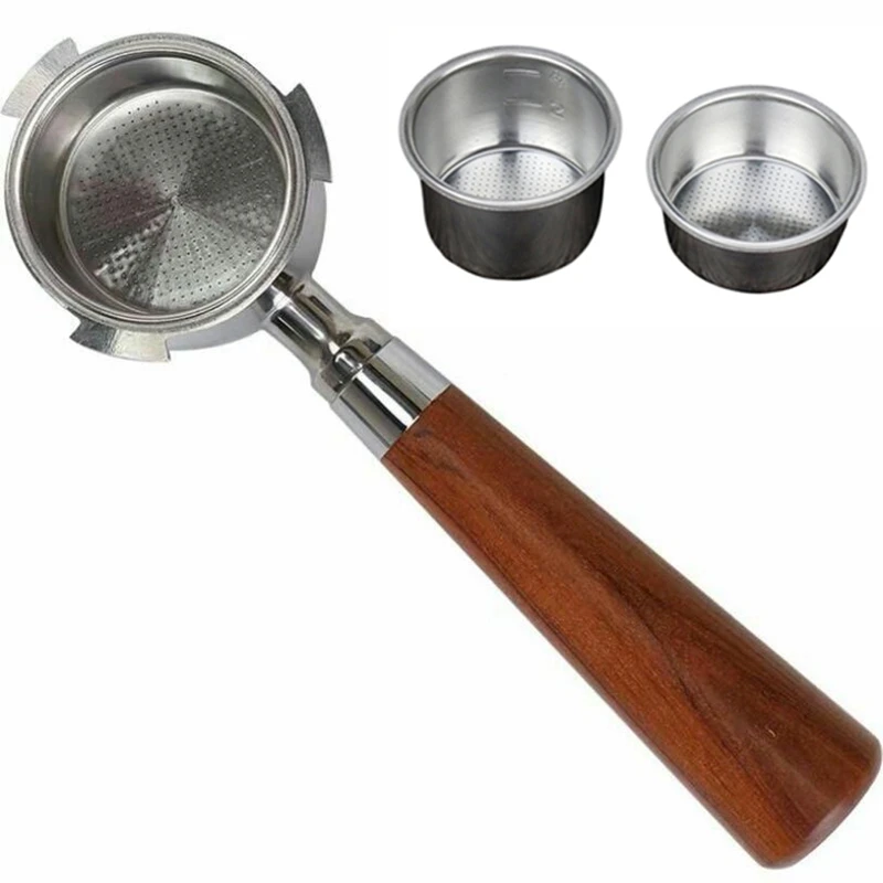 Espresso Portafilter 51Mm For Delonghi EC685 EC680 Coffee Bottomless