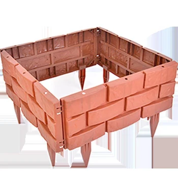 

4pcs/set Christmas Decoration Courtyard Fence DIY Kindergarten Indoor Garden Path Home Easy Install Lawn Flower Vegetable