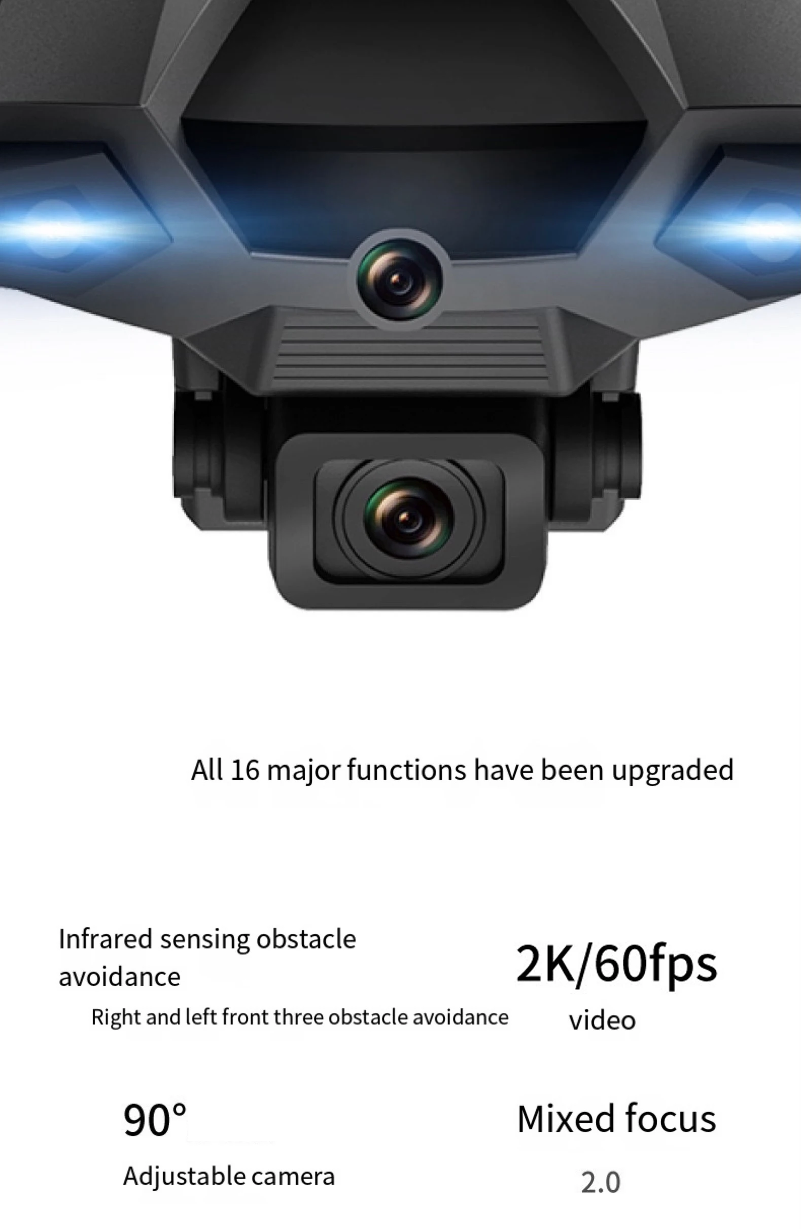 2022 New Mini Drone 4K HD Dual Camera WiFi Fpv HD Wide Angle Camera Air Pressure Height Maintain Foldable Quadcopter RCDrone Toy RC Quadcopter cheap