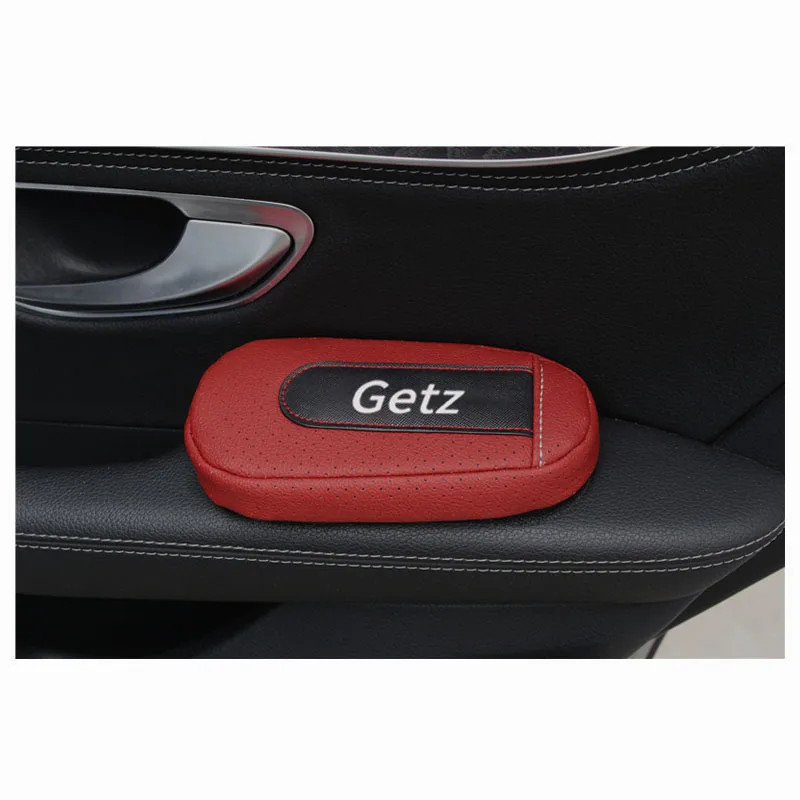 Автомобильные аксессуары для hyundai Getz мягкая и удобная подушка для поддержки ног Автомобильная дверь мягкая прокладка для локтя Автомобиль Стайлинг