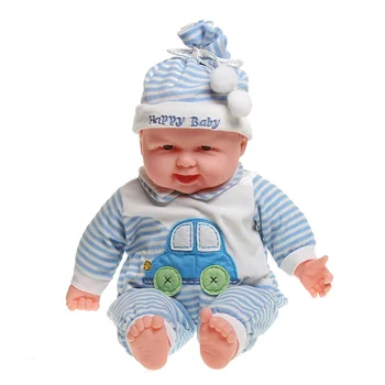 

Laughing Soft Baby Doll newborn Baby Toy alive Lifelike Baby Doll Toys for children gift Kids Educational Toy reborn baby
