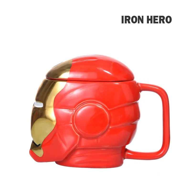 Креативная тема Мстителей массовый объем Ironman Гальваническая керамическая
