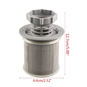 

Dish Washer Mesh Filter Dish Washing Machine Replacement Filter Dishwasher Parts X6HC