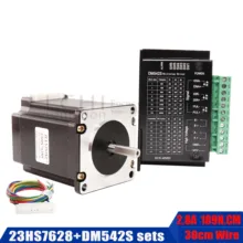 Nema 23 шаговый двигатель 23hs7628S драйвер двигателя DM542S 189N. См с nema 23 4A для 3d принтера робота