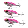1PCS Metal VIB 7/10/15g Fishing Lure Vibration Spoon Hard Baits Crankbait Wobbler Swimbait Cicada VIB Tackle 7 Colors ► Photo 3/6