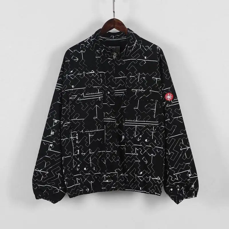 Женская Повседневная Уличная куртка kanye west ветровка с принтом чипов 19ss c. E Cav Empt