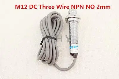 

5pcs M12 DC NPN NO 2mm position detector proximity switch sensor LJ12A3-2-Z/BX