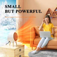 GAIATOP Heater For Home Electric Fan Heater Home Heaters Energy Saving Bedroom Heating For Office Space Heater Heater Portable 2