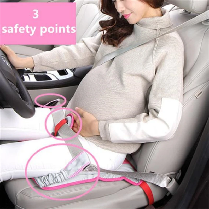 Car Seat Belt For Pregnant Women Clip Strap Seat Cushion Fetal