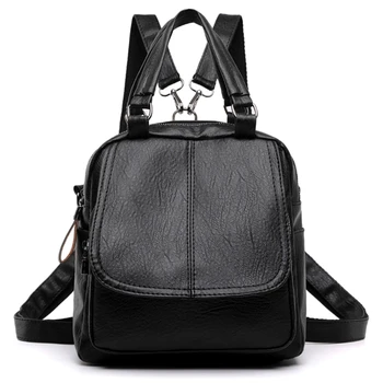 

Women'S New Summer Multifunction Handbag Female Fashion PU Personality Retro Small Shoulder Messenger Bag Handbag