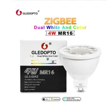 Zigbee Голосовое управление RGBW 4 Вт MR16 умный светодиодный светильник DC12V светодиодный RGB+ CCT прожектор цветной и белый светодиодный светильник работает с echo plus hub