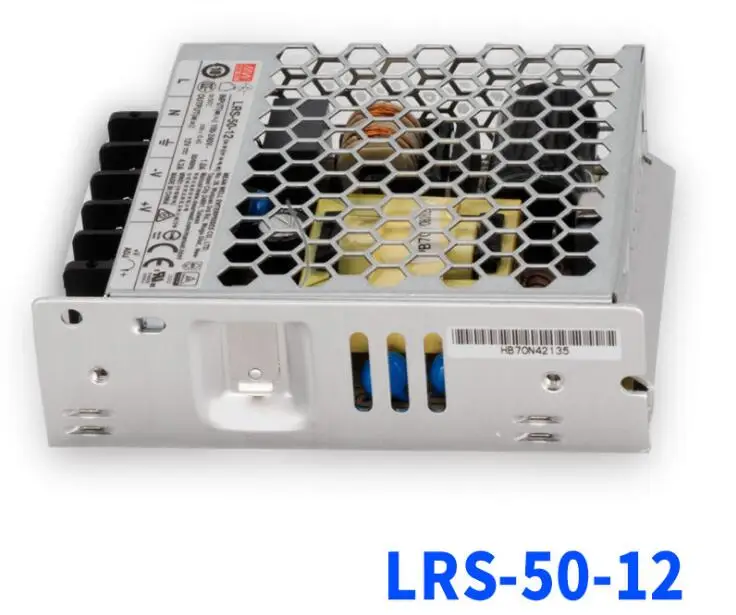 [Seven Neon] MEAN WELL LRS-50-12 12V 4.2A 50W Высокая мощность высокая эффективность одиночный выход импульсный источник питания