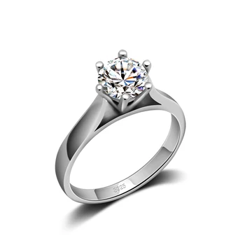 

2020 Korean Version 925 Sterling Silver Smooth Rings For Women Jewelry Beautiful Finger Open Rings For Party Birthday Gift