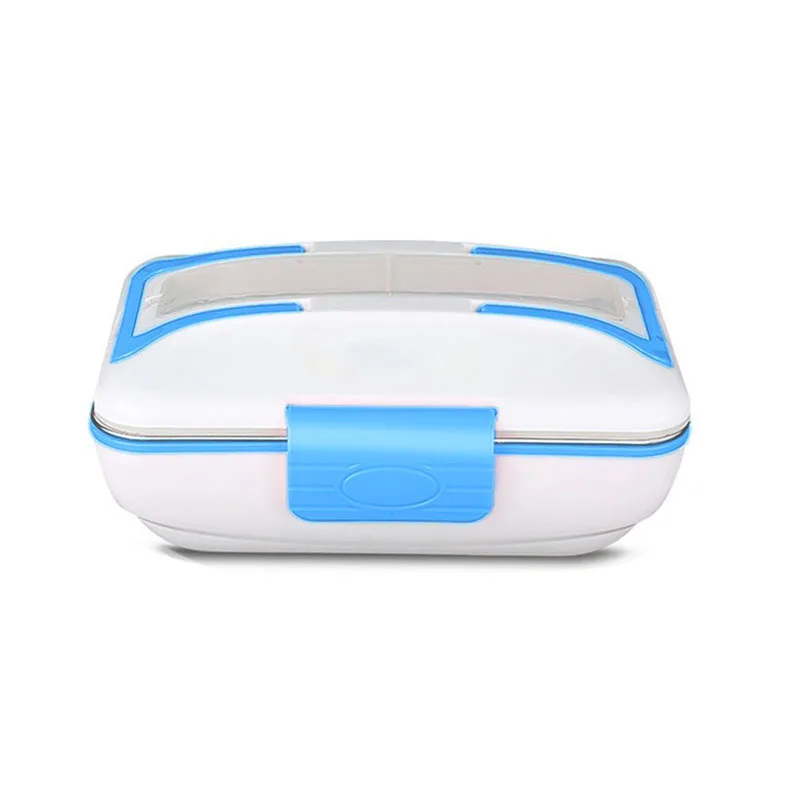 

Electric Lunch Box Thermal Food Heater Portable With Removable Stainless Steel Container Flatware Lunchbox