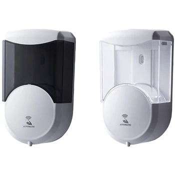 

Liquid Soap Dispenser Hand Bottle Automatic Induction Dispenser Soap Dispenser Suitable for School Bathroom 600ML