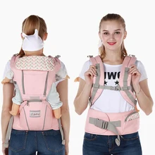 Для детей 0-36 месяцев Эргономичные рюкзаки-кенгуру для ношения ребенка спереди кенгуру для младенцев Обёрточная бумага Перевозчик слинг подтяжки Детский рюкзак переноска, переноска для детей для путешествий