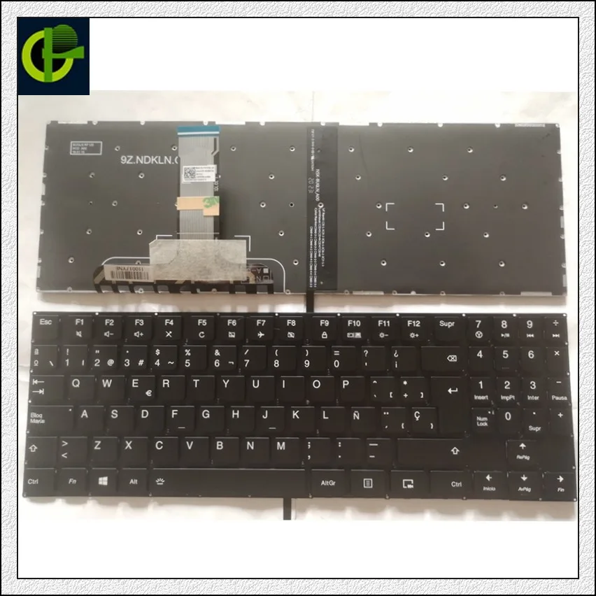 Новая испанская клавиатура с подсветкой для Lenovo Легион Y520 Y520-15IKB Y720 Y720-15IKB R720 R720-15IKB