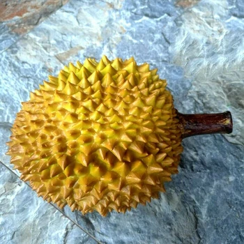 

Simulation Durian Artificial Fake Fruit Handmade Lifelike DIY Home Kitchen Decor Fake Fruit Model Mold Photo Prop