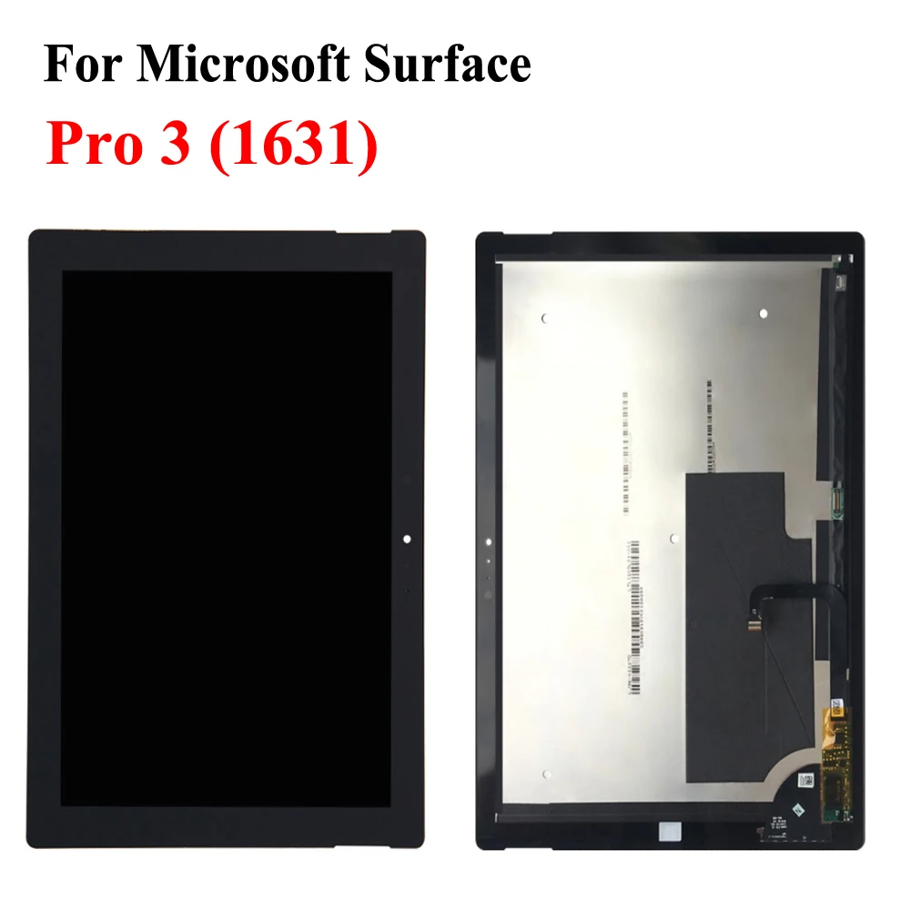 ЖК-экран для microsoft Surface Pro 3 1631, сенсорный дигитайзер, панель дисплея TOM12H20 v1.1 LTL120QL01 003 для Pro3