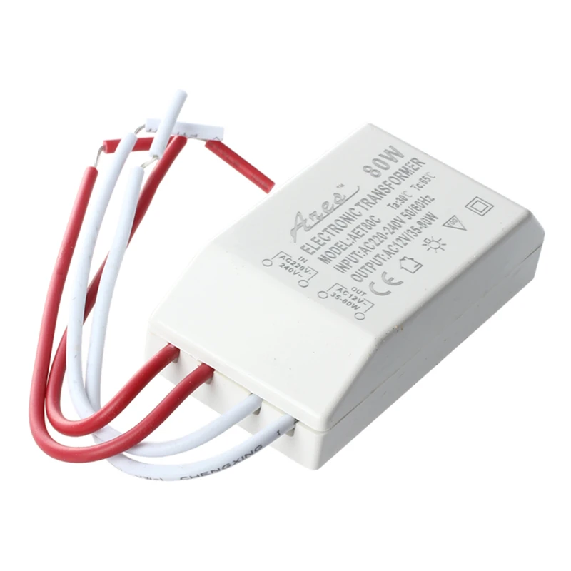 Топ-SMD галогенный светильник трансформатор-драйвер питания 80W 12V для MR16 MR11 | Лампы