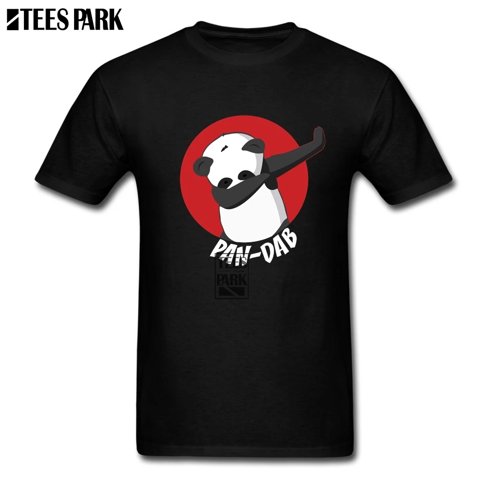 Men T Shirt Panda Dab Cool T Shirts for Men Men Round Neck Short Sleeve T Shirt 2019 New Teenage Rainbow Casual Shirts