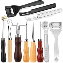 KAOBUY Variety Leather Thinning Craft Tool Leather Knife Leather Groover Leather scribing wheel For DIY Home Handmade