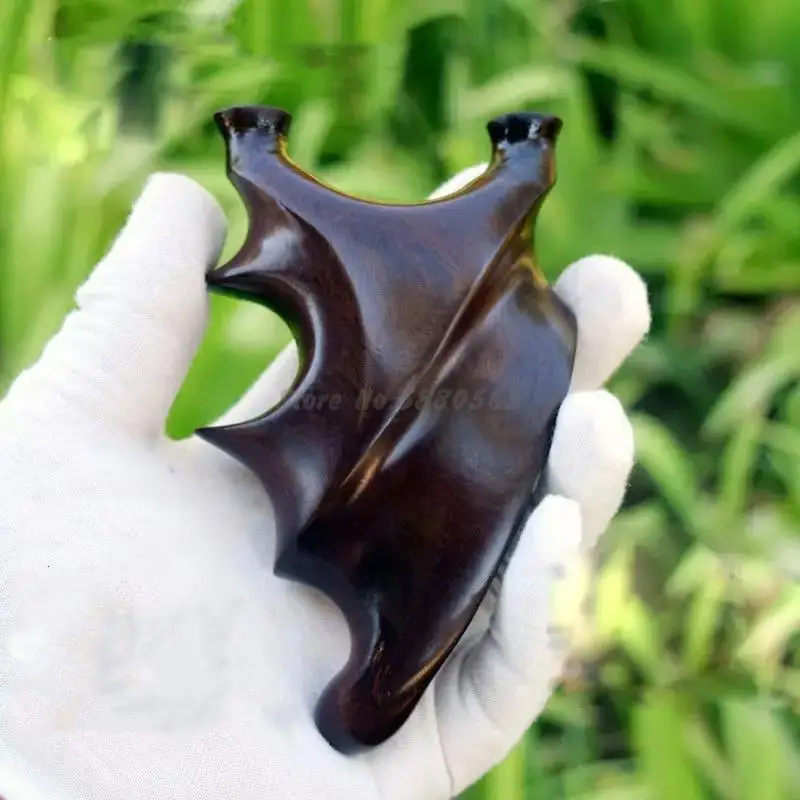 

Exquisite ebony left and right hand hunting slingshot powerful rifle slingshot used for outdoor shooting competition