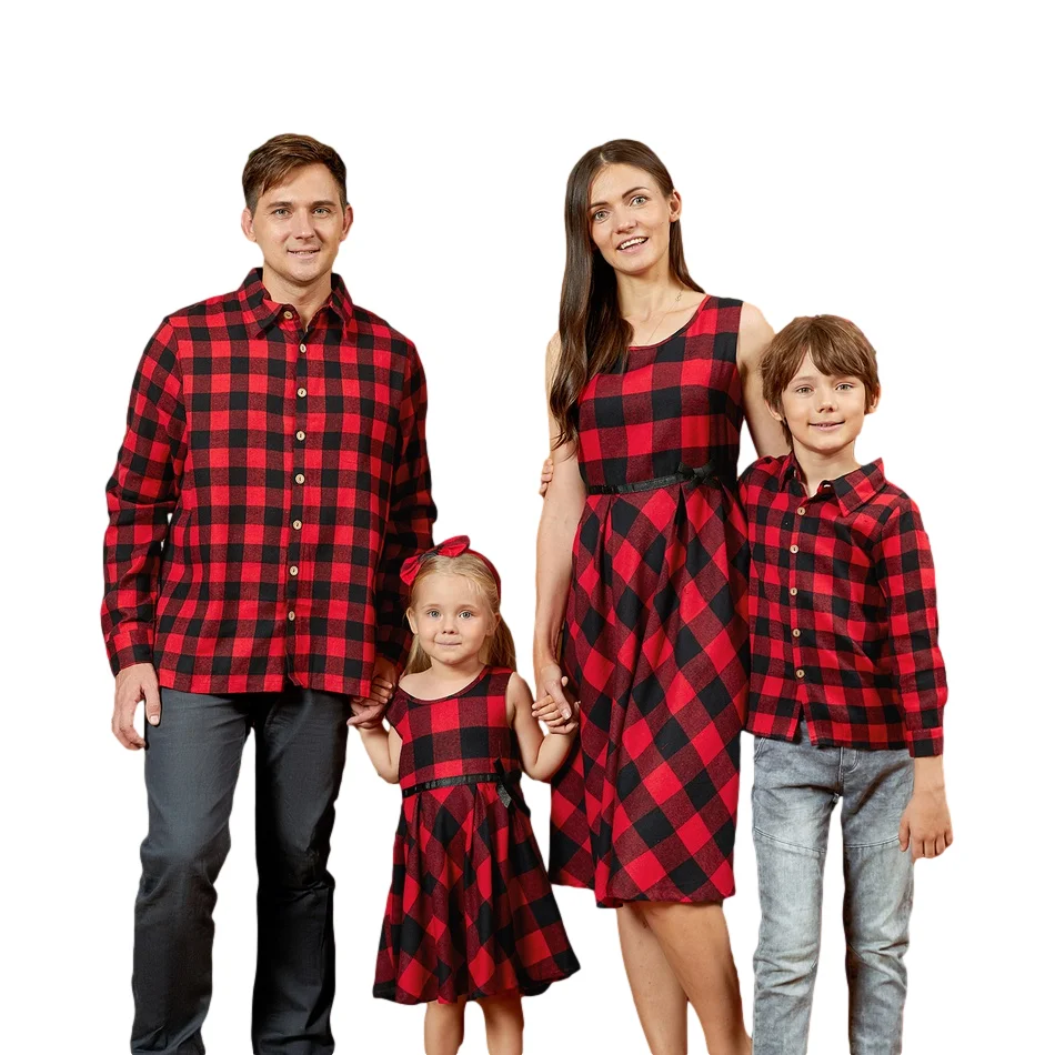 Patpat Mosaic Family Matching Clothing 