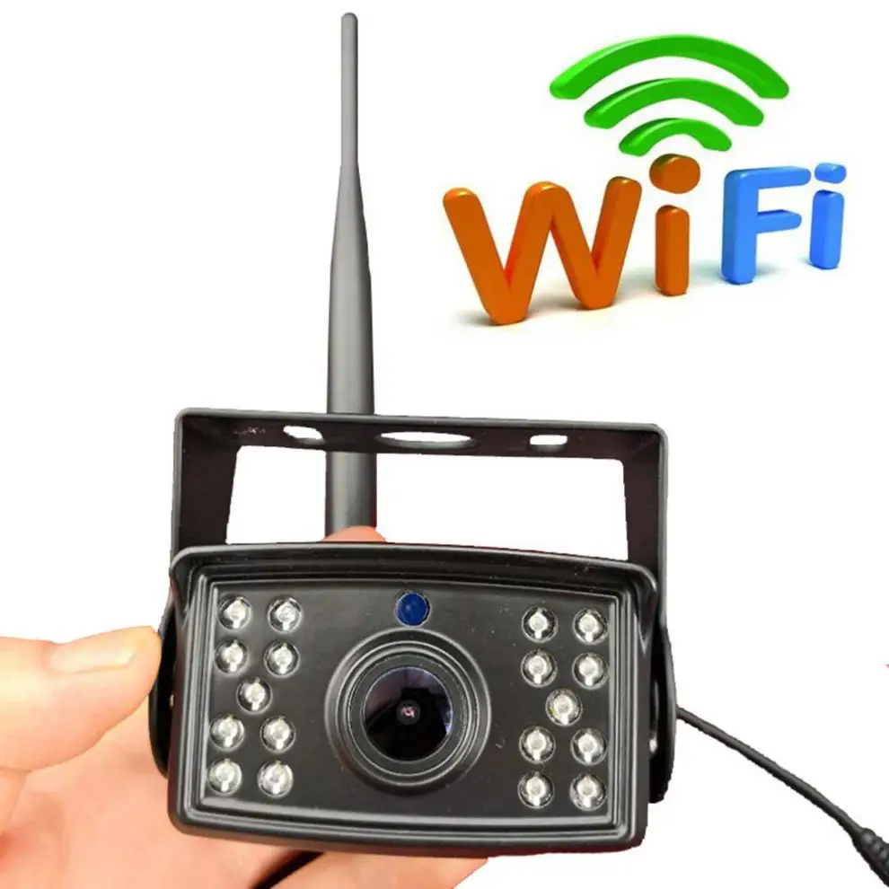 Wi-Fi резервная камера ночного видения беспроводная камера заднего вида автомобильная парковочная система с функцией записи в приложении Поддержка IOS/Android