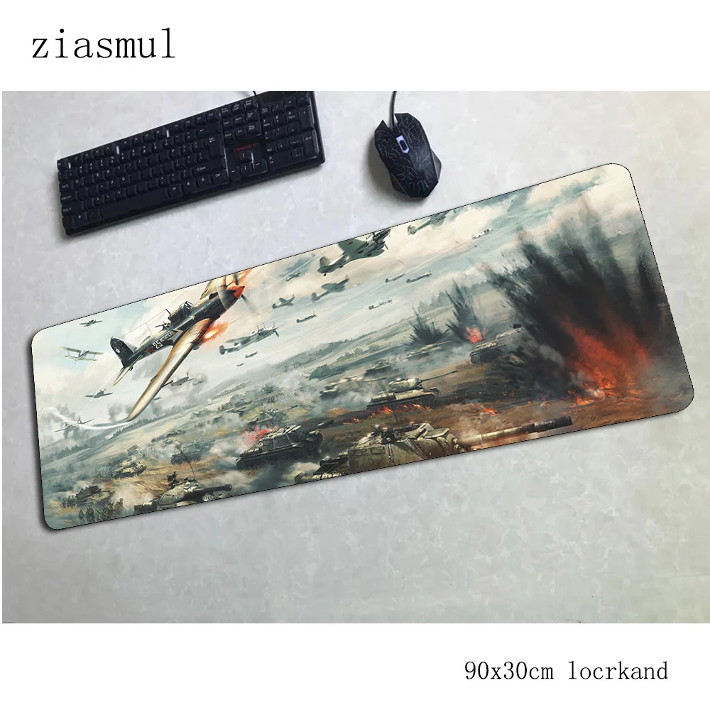 War thunder pad mouse 90x30 см компьютерный коврик для мыши толстый padmouse большой с обработанным краем Коврик Для Мыши Эргономичный гаджет офисные настольные коврики