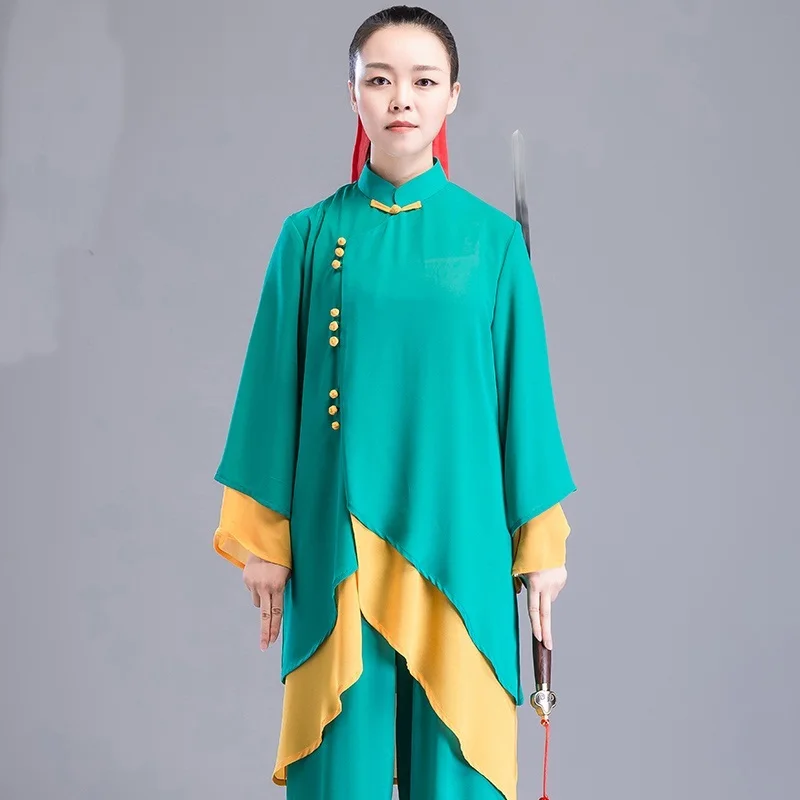 Chinese Tai Chi Uniform Kungfu Clothing Martial Arts Suit Performance Suits Wushu Costume Kung Fu Outfit Tai Chi Clothing 31413