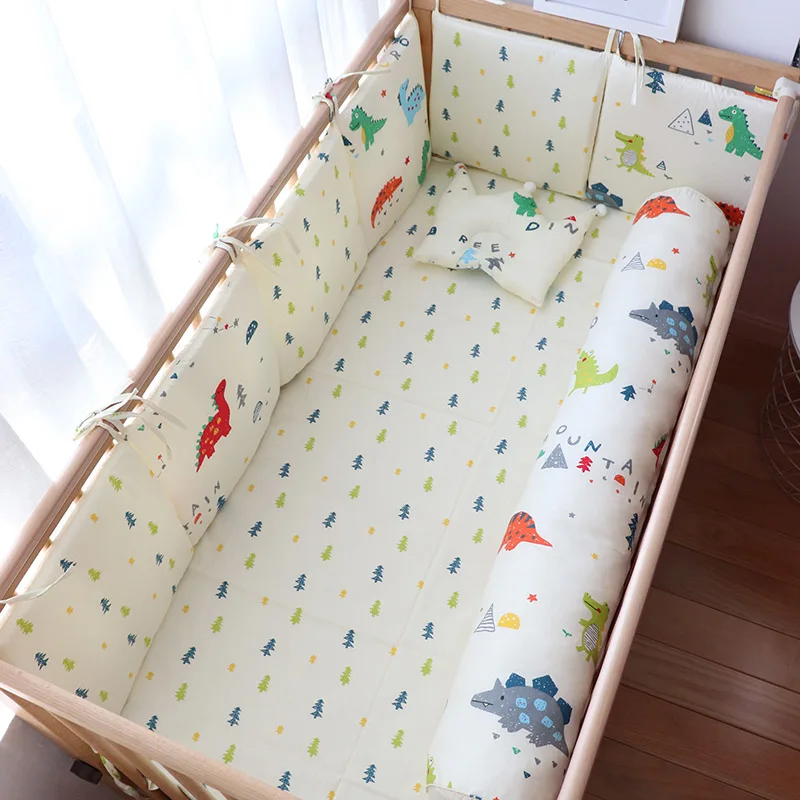 Детская кроватка бампер для новорожденных милая детская кровать подушка ...