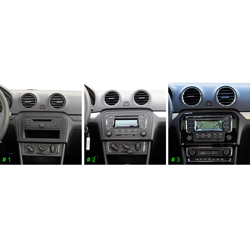 Discount Sinosmart Android 8.1 2Din IPS/QLED 2.5D screen car gps radio navigation player for Volkswagen Santana 2012-2017 4