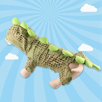 

Jumpsuits For Small Medium Dog Funny Crocodile Dog Clothes Halloween Cosplay Costume Coat Pets Clothes Jacket