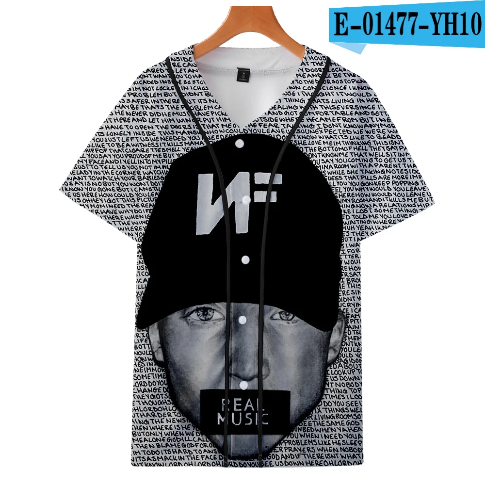 Модные 3D музыка NF восприятия хип хоп Kpop корейские аксессуары комплект из двух предметов футболка для бейсбола и шорты модные летние мужские наборы - Цвет: YH10