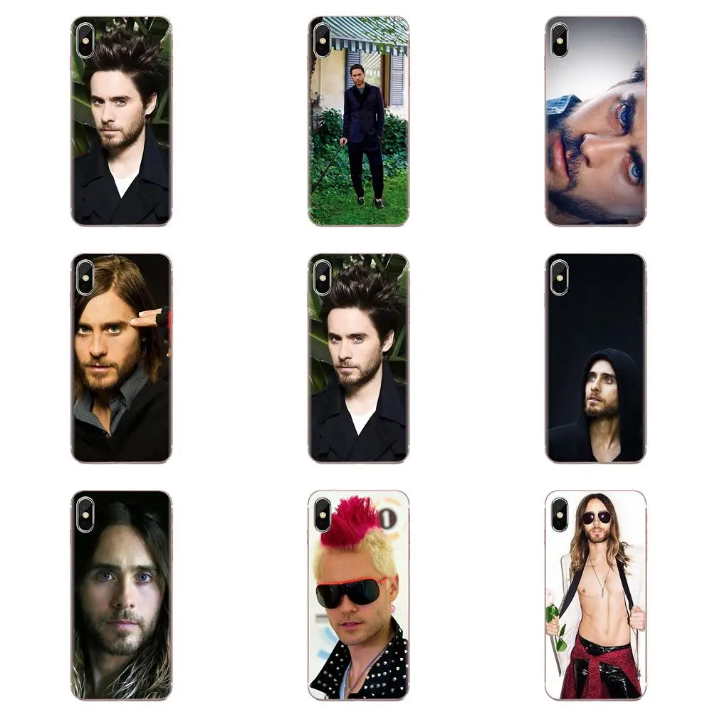 TPU шаблон Jared Leto American Rock Singer для Xiaomi Mi3 Mi4 Mi4C Mi4i Mi5 Mi 5S 5X 6 6X 8 SE Pro Lite A1 Max Mix 2 Note 3