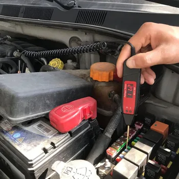 

Supplies Circuit Tester Pen Handheld Tools Car Auto Universal Black Meter