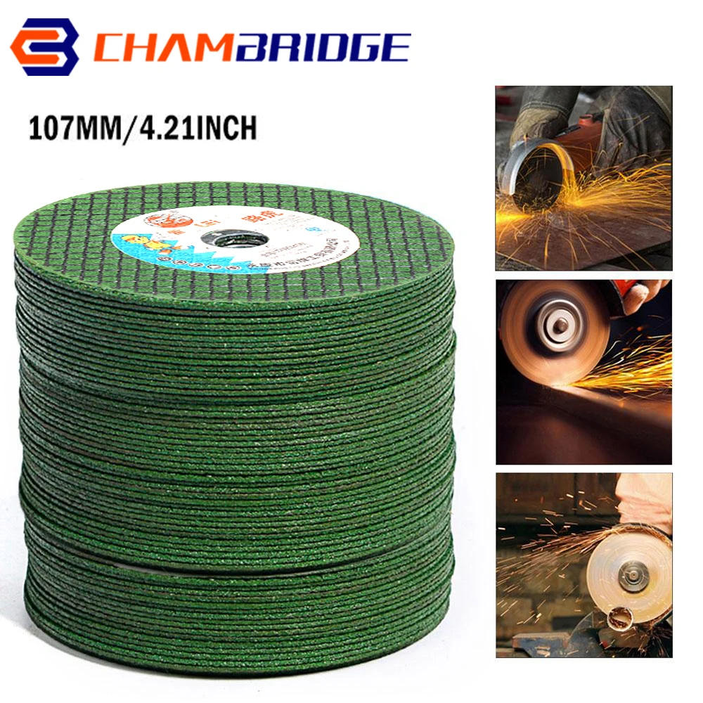 Metal Cutting Disc Grinding Wheel Blade Reinforced Cut Off Wheel Angle Grinder Tool 107x1.2x16mm 2Pcs-30Pcs DIY Tool Accessories