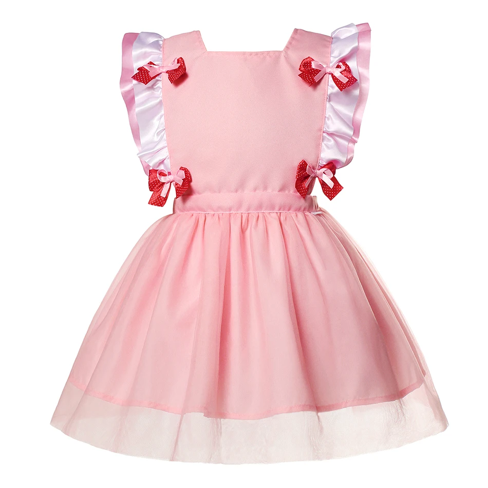 newborn baby dresses Bebe Girls Feedding Apron Snow White Kids Dress Sofia Elena Aurore Clothing Elsa Anna Dress baby boy dress Dresses