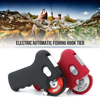 

Portable Electric Automatic Fishing Hook Tier Machine Fishing Accessories Tie Fast Fishing Hooks Line Tying Device